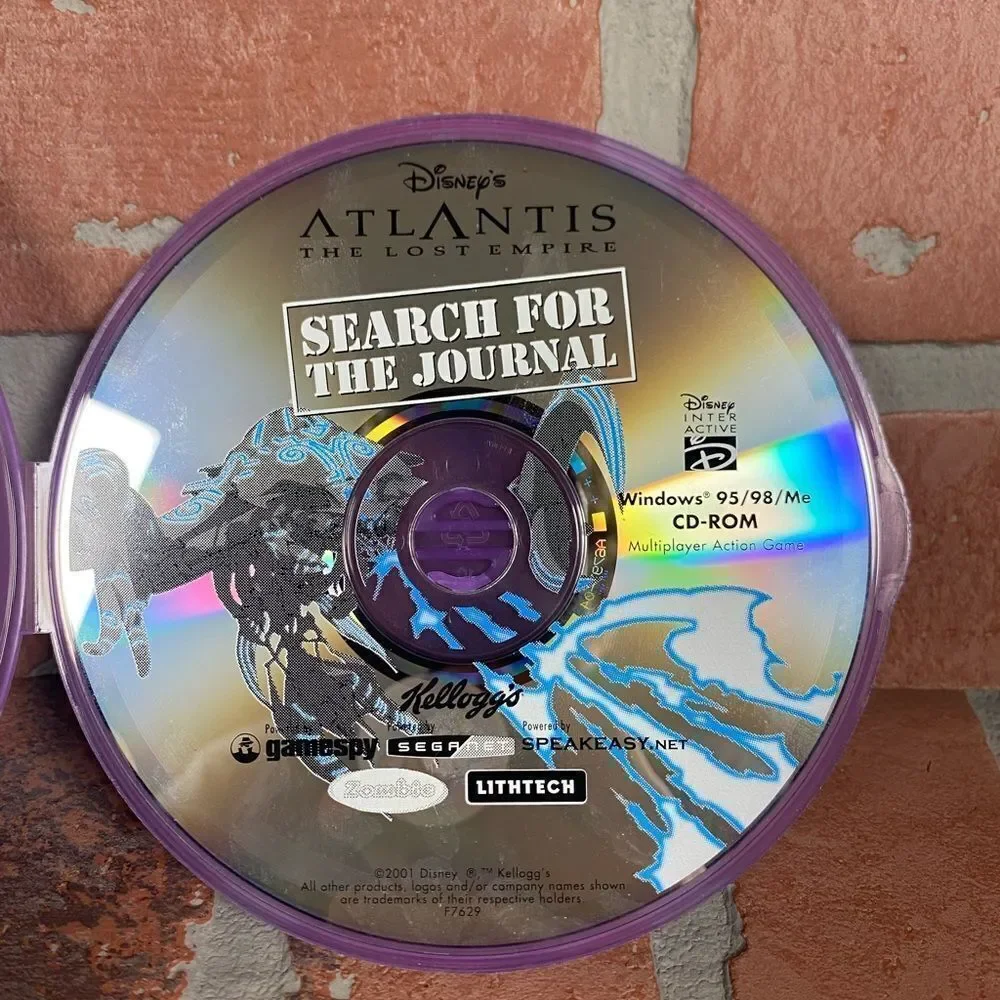 Atlantis: The Lost Empire - Search For The Journal (PC) Windows 95 98